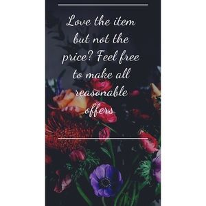 ✨ACCEPTING ALL REASONABLE OFFERS✨